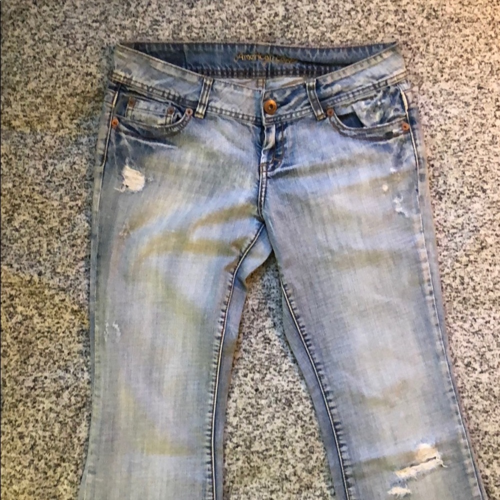AE distressed jeans